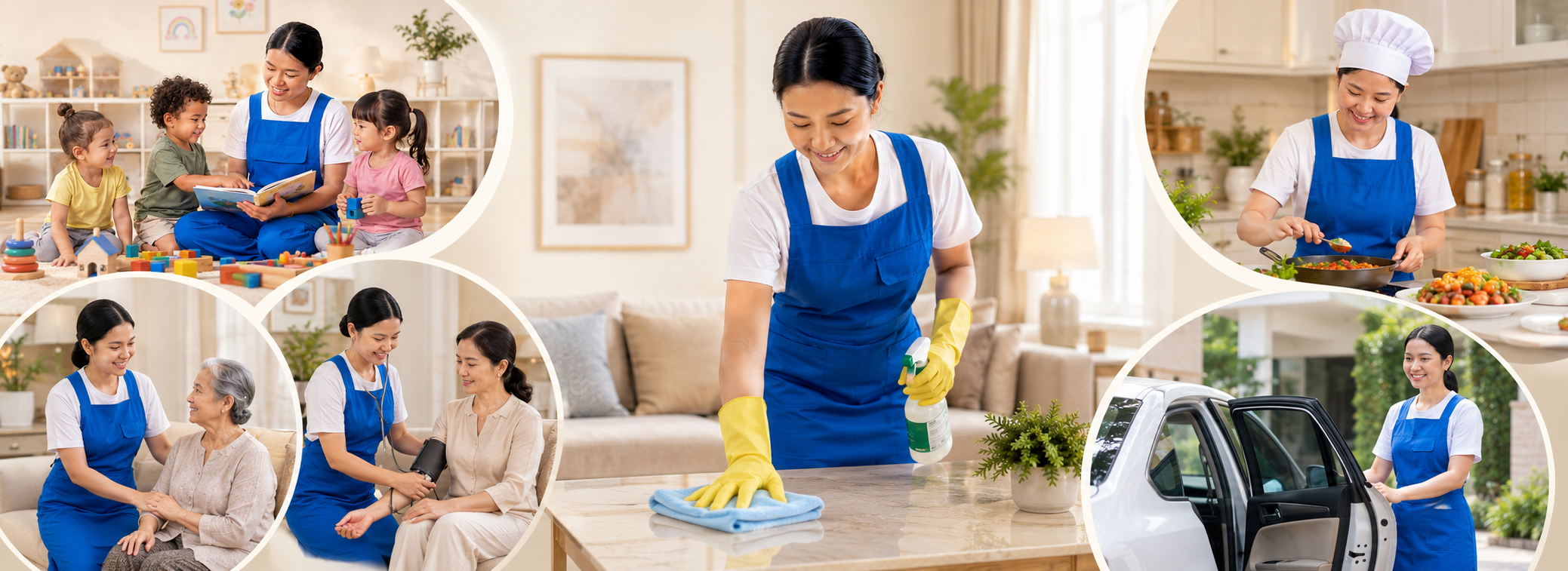 Professional home staff